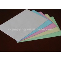 virgin wood plup white CB 80gsm carbonless paper