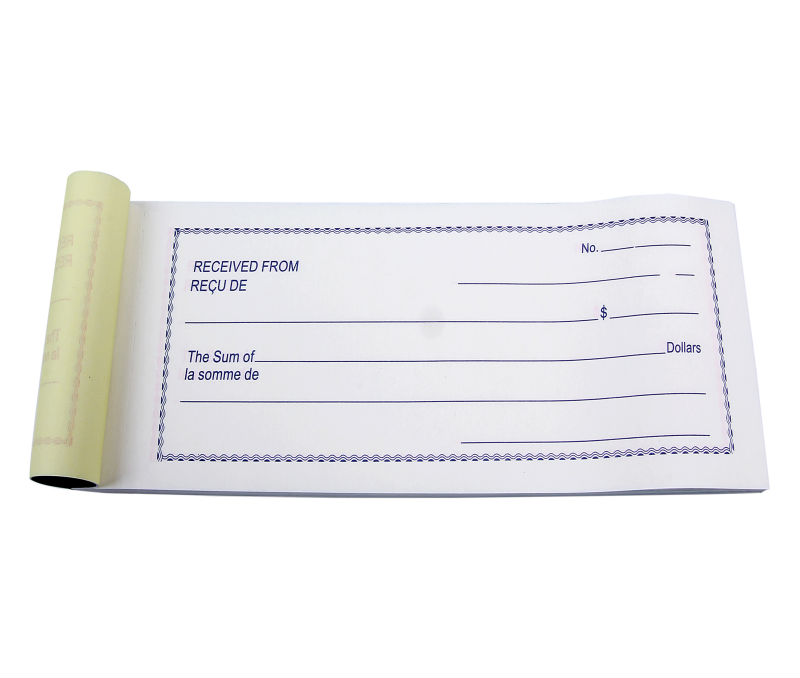 Sales Receipt Book / Cash Receipt Book / Rent Receipt Book Printing