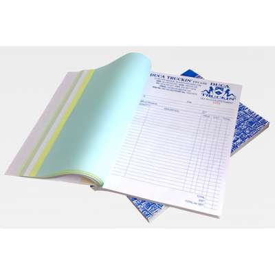 Carbonless Invoice and Receipt Books